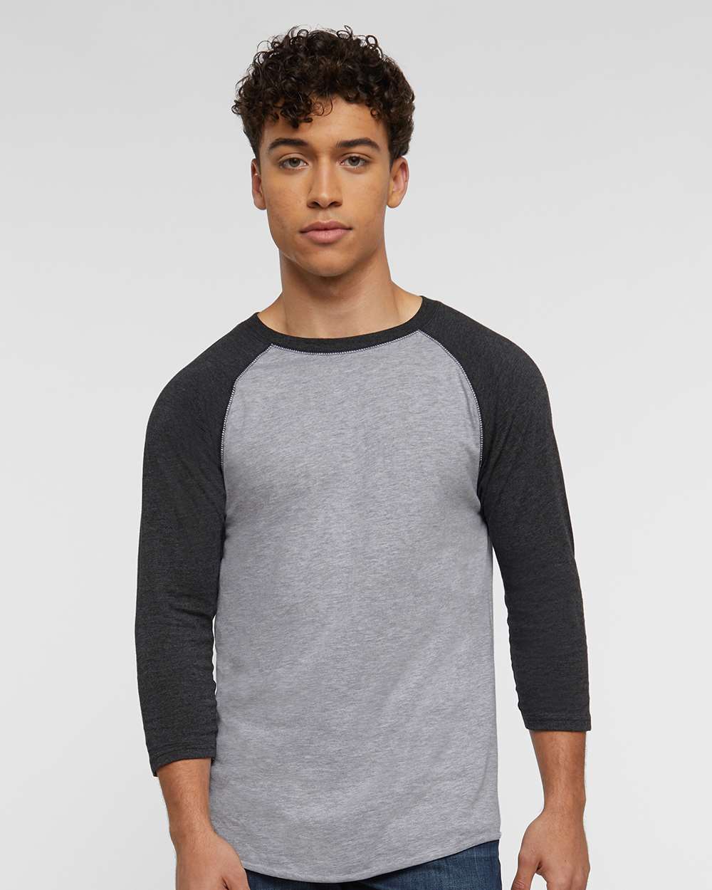 LAT-6930-Baseball Fine Jersey Three-Quarter Sleeve Tee - Image 19