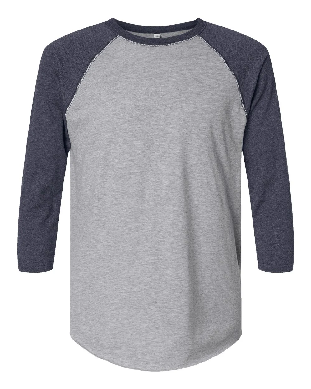 LAT-6930-Baseball Fine Jersey Three-Quarter Sleeve Tee - Image 2