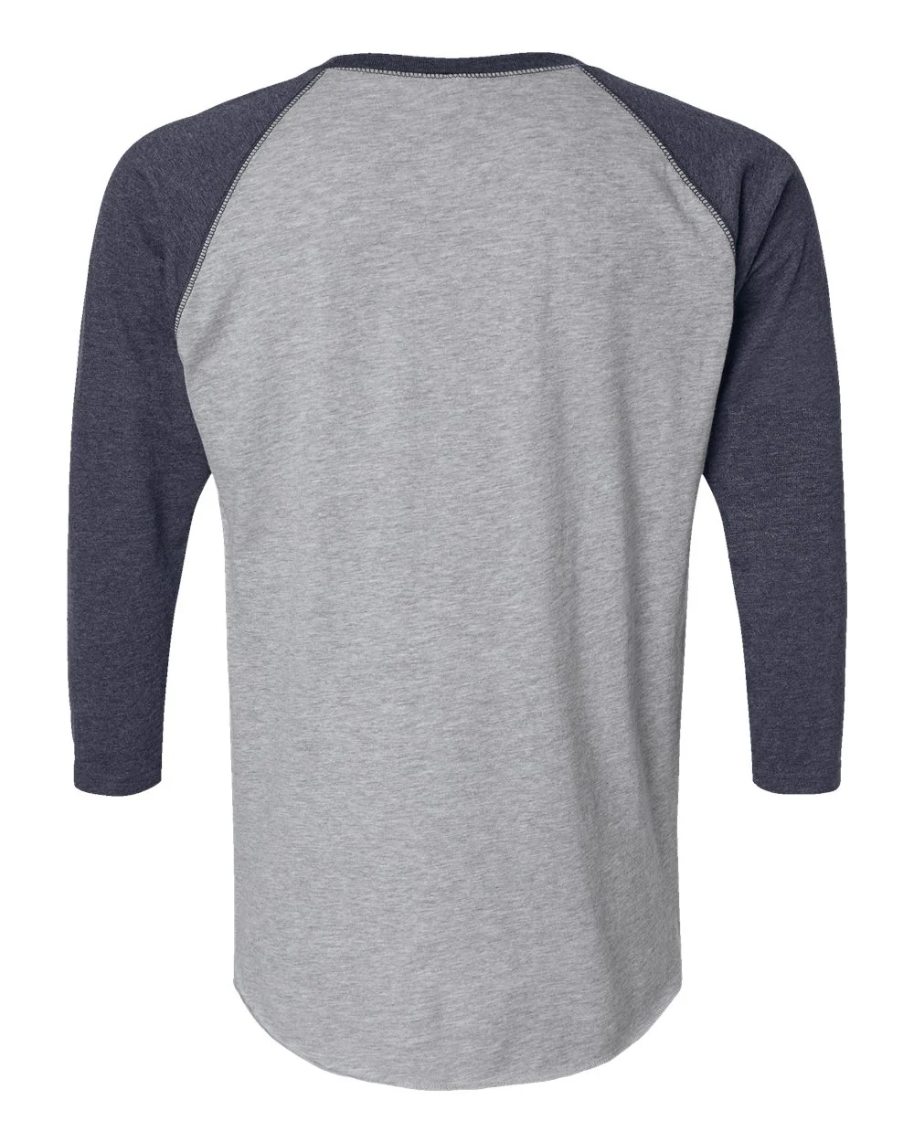 LAT-6930-Baseball Fine Jersey Three-Quarter Sleeve Tee - Image 3