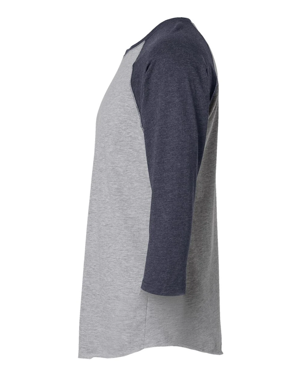 LAT-6930-Baseball Fine Jersey Three-Quarter Sleeve Tee - Image 4