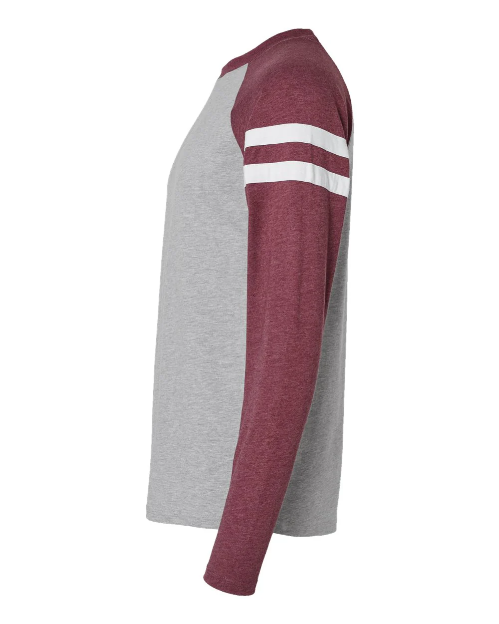 LAT-6934-Fine Jersey Mash Up Long Sleeve Tee - Image 10