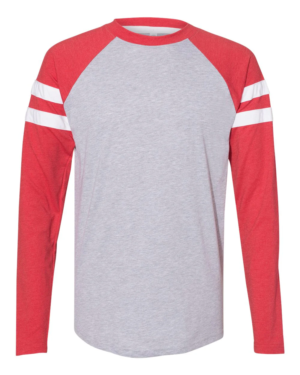 LAT-6934-Fine Jersey Mash Up Long Sleeve Tee - Image 11