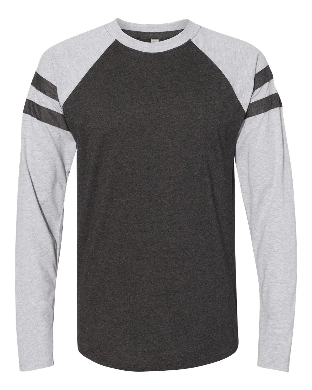 LAT-6934-Fine Jersey Mash Up Long Sleeve Tee - Image 17