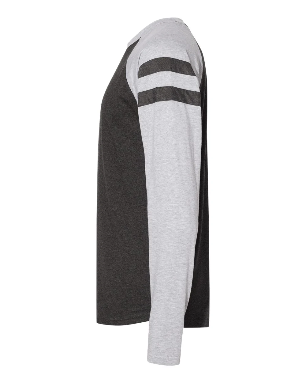 LAT-6934-Fine Jersey Mash Up Long Sleeve Tee - Image 19