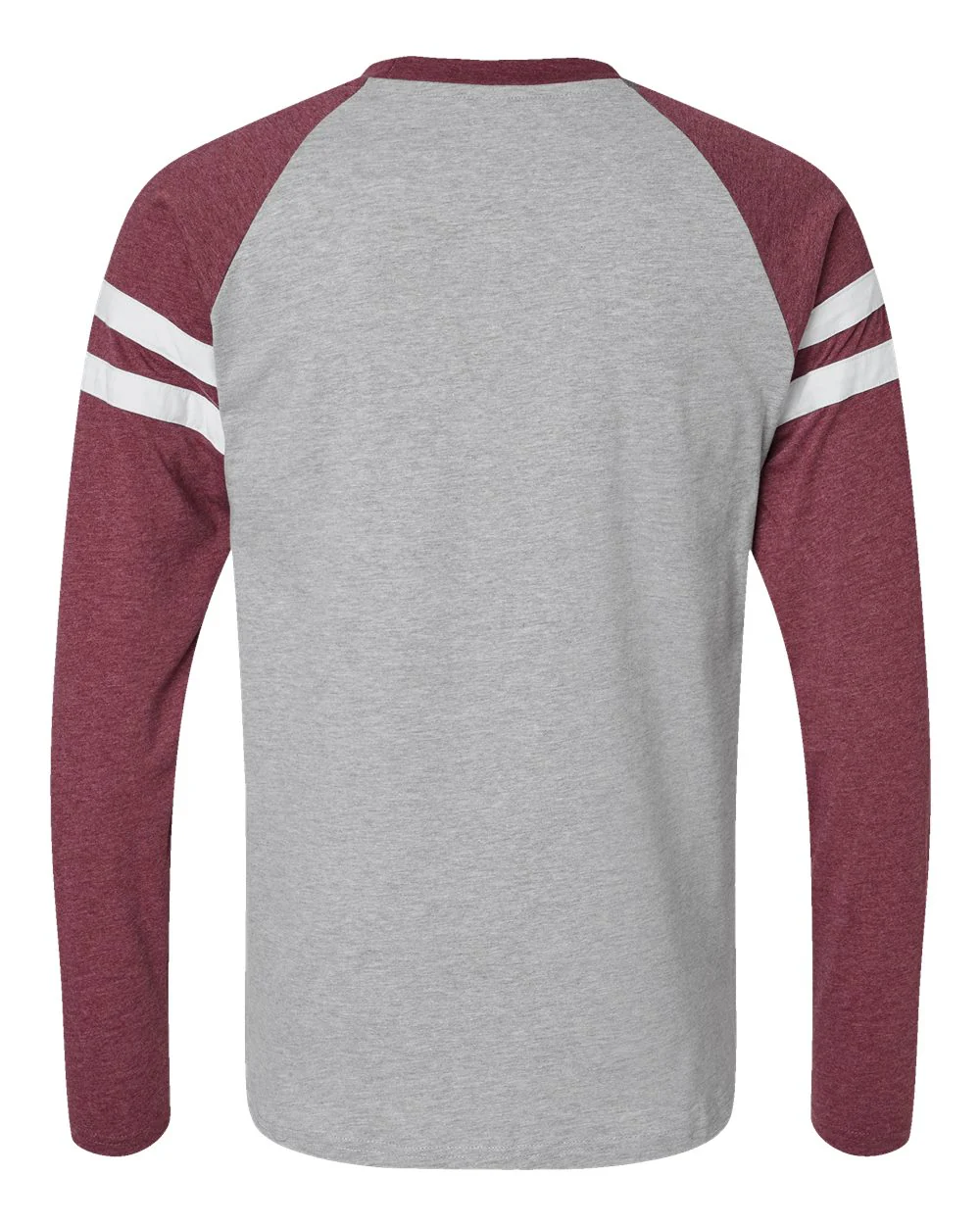 LAT-6934-Fine Jersey Mash Up Long Sleeve Tee - Image 9