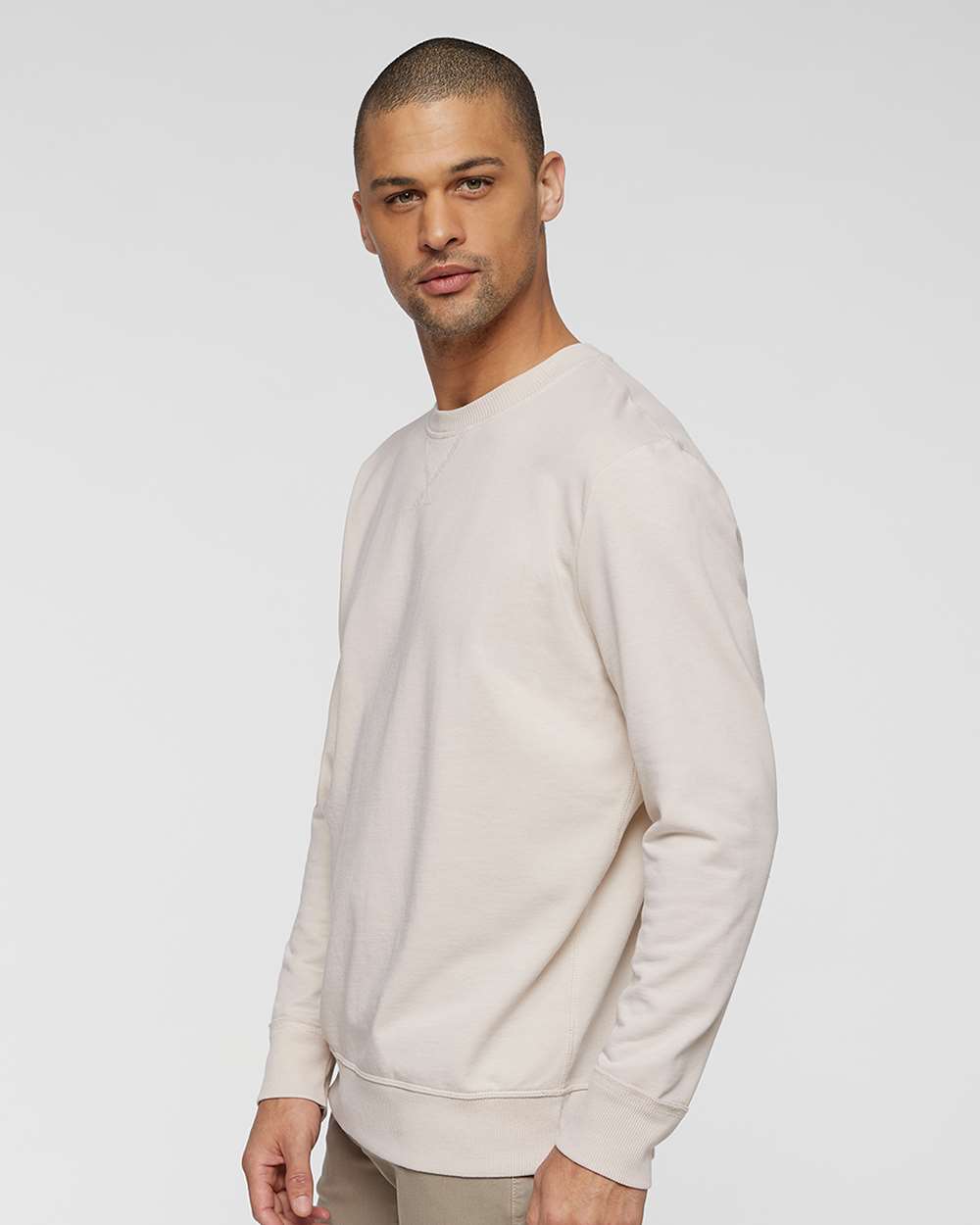 LAT-6935-Vintage Wash Fleece Crewneck Sweatshirt - Image 12