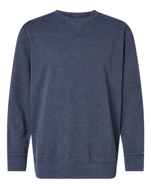 LAT-6935-Vintage Wash Fleece Crewneck Sweatshirt - Image 21