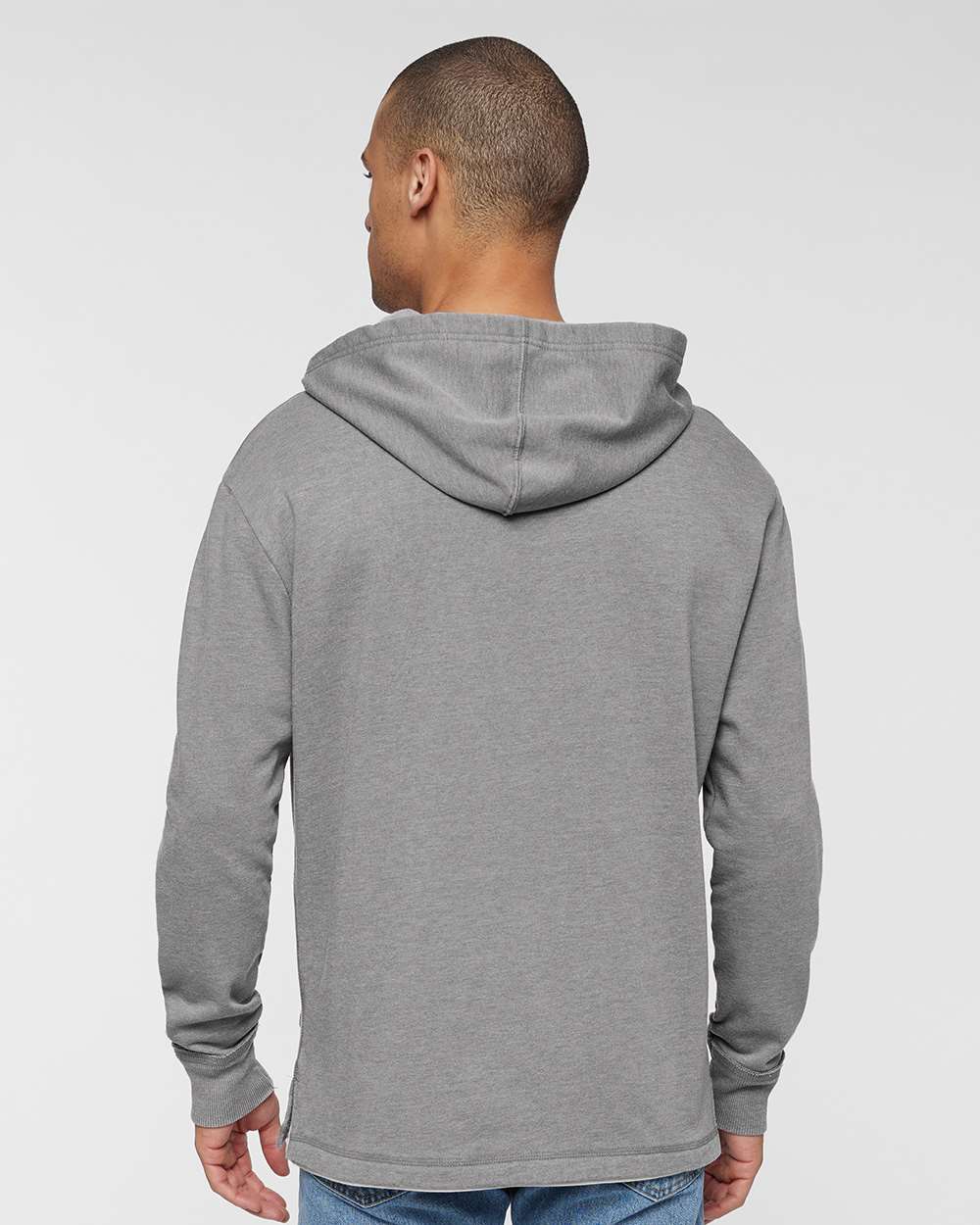 LAT-6936-Vintage Wash Fleece Hoodie - Image 10