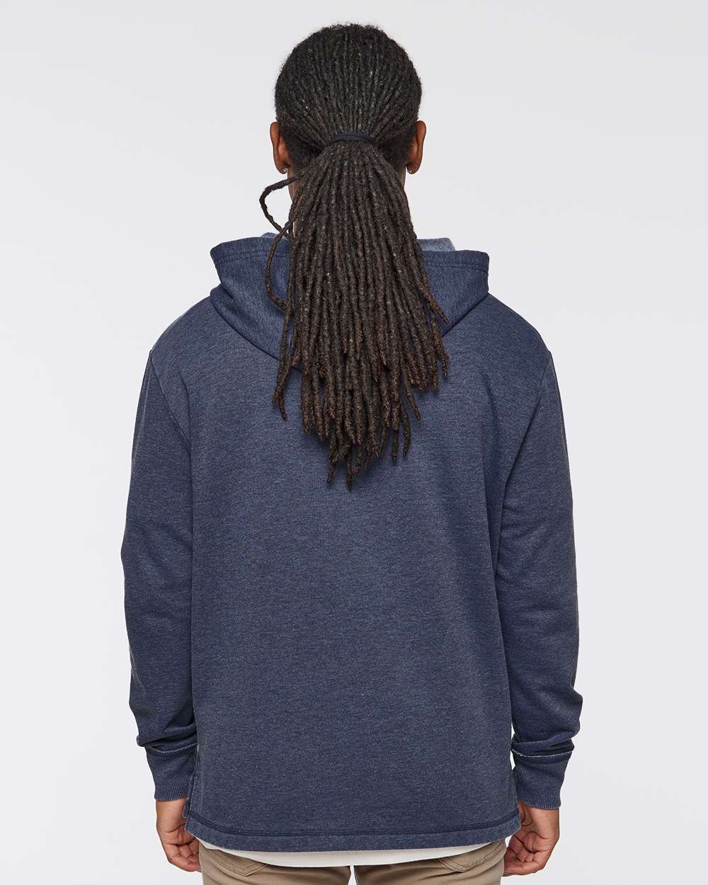 LAT-6936-Vintage Wash Fleece Hoodie - Image 19