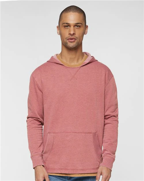 LAT-6936-Vintage Wash Fleece Hoodie - Image 21