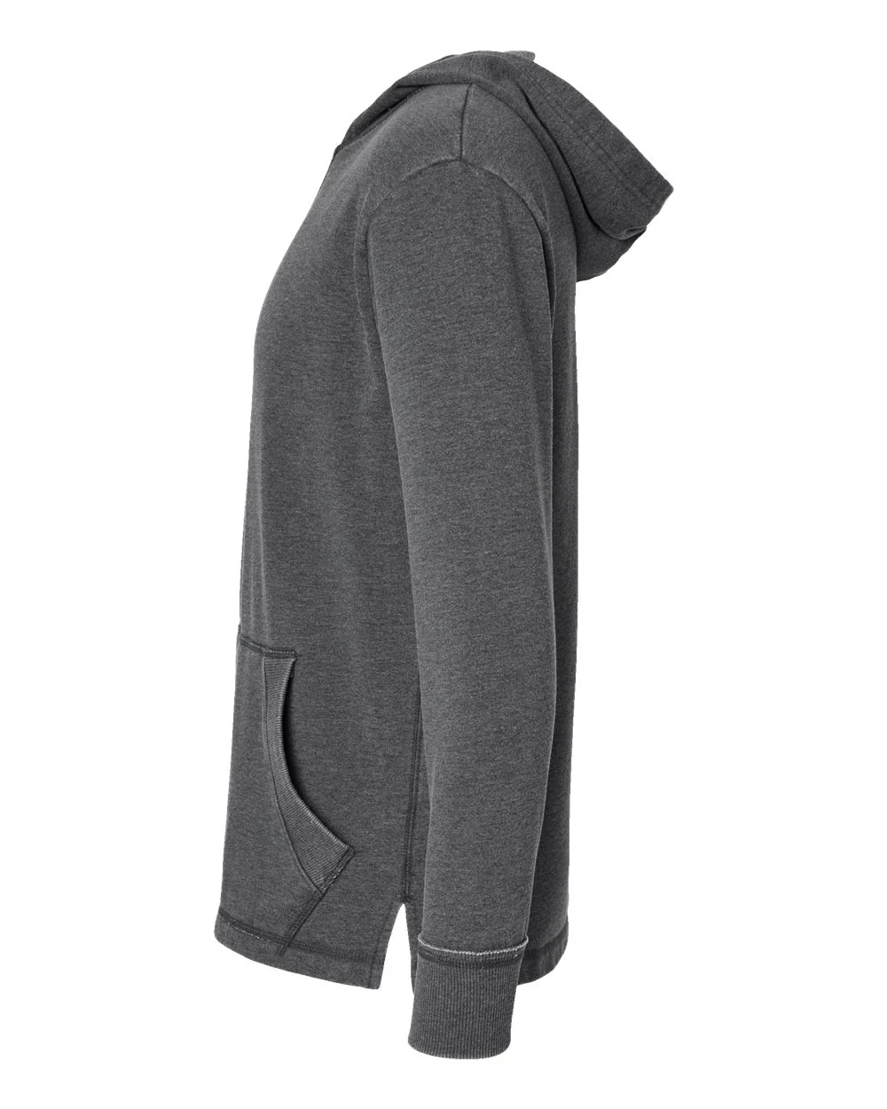 LAT-6936-Vintage Wash Fleece Hoodie - Image 3