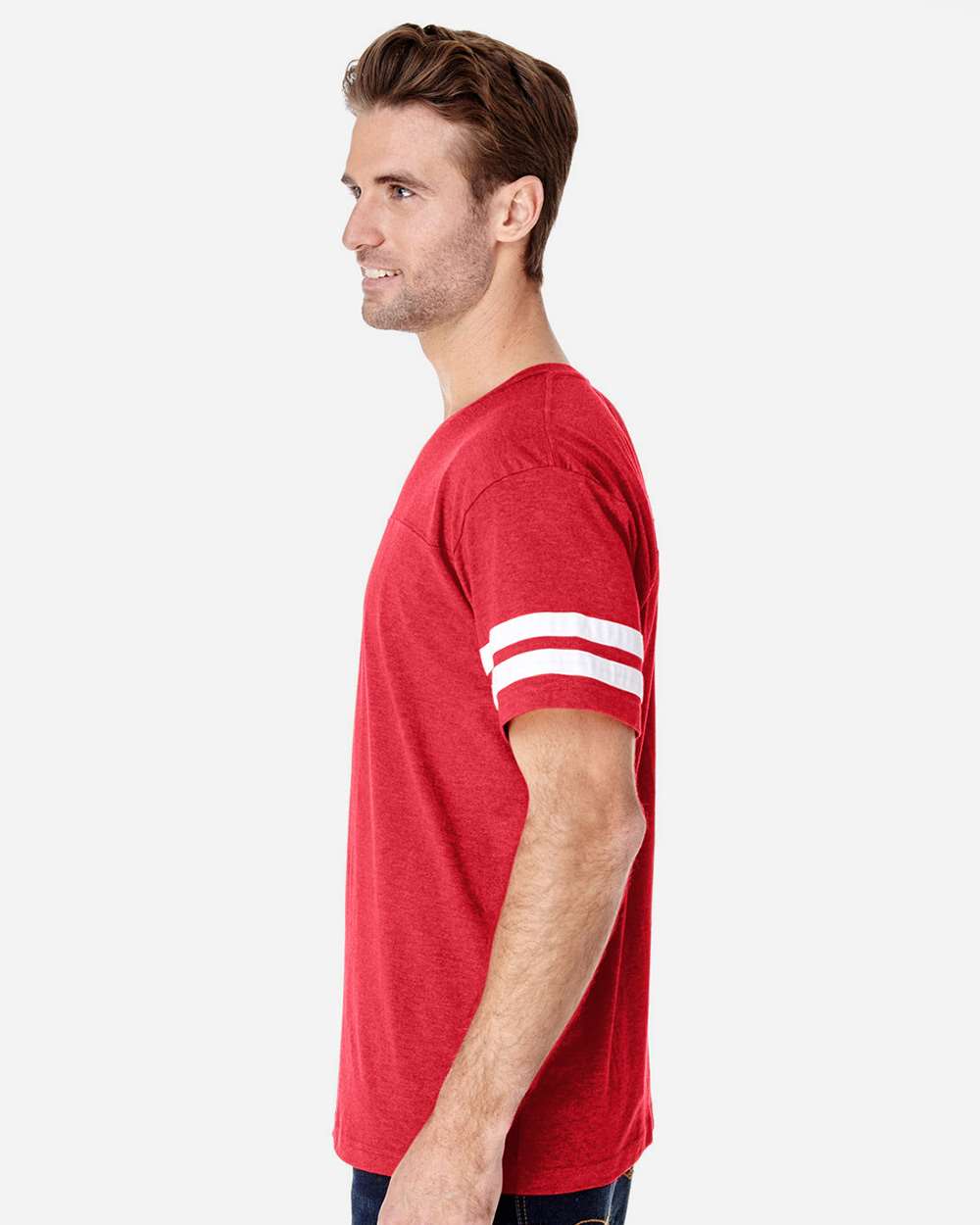 LAT-6937-Football Fine Jersey Tee - Image 36
