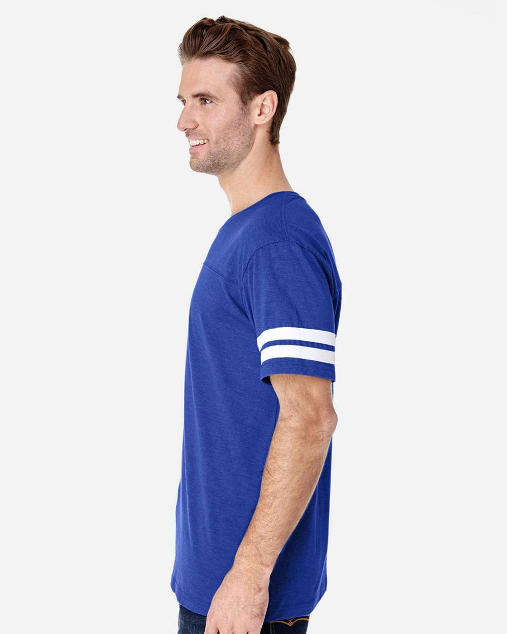 LAT-6937-Football Fine Jersey Tee - Image 42