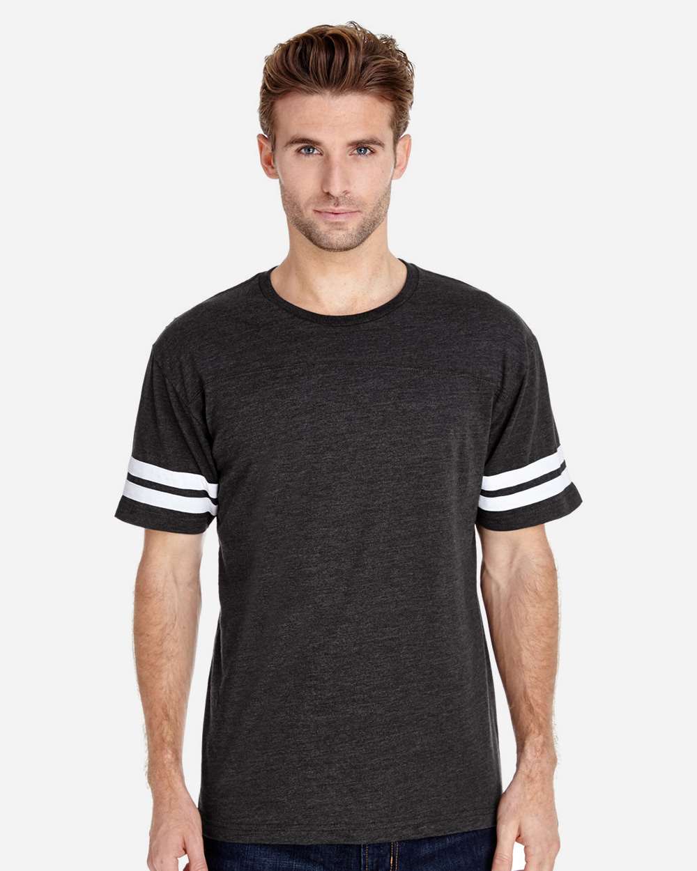 LAT-6937-Football Fine Jersey Tee - Image 47