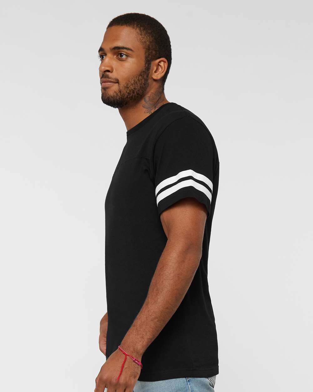 LAT-6937-Football Fine Jersey Tee - Image 5