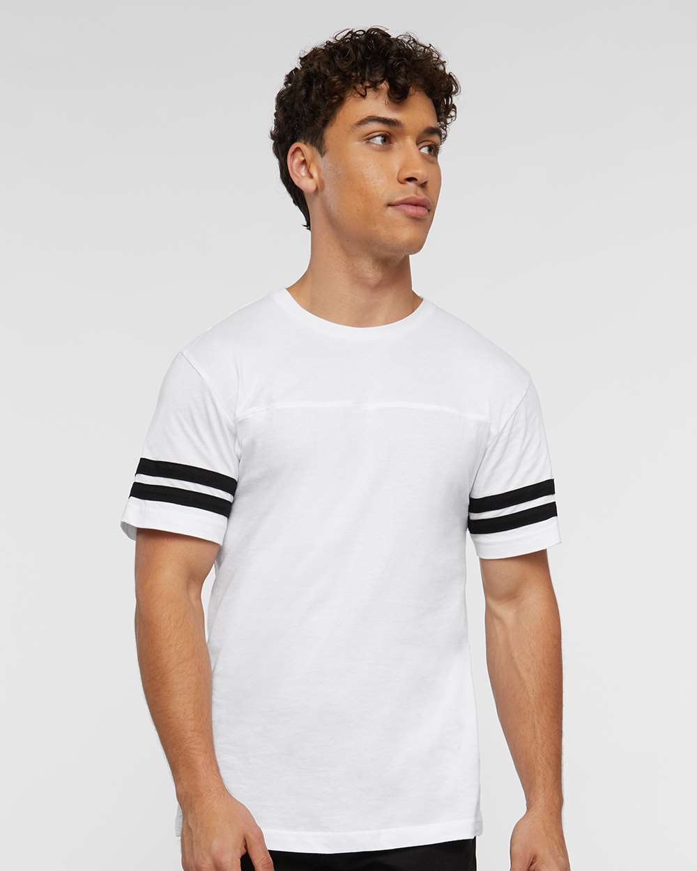 LAT-6937-Football Fine Jersey Tee - Image 56