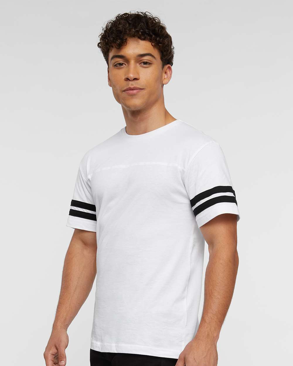 LAT-6937-Football Fine Jersey Tee - Image 57