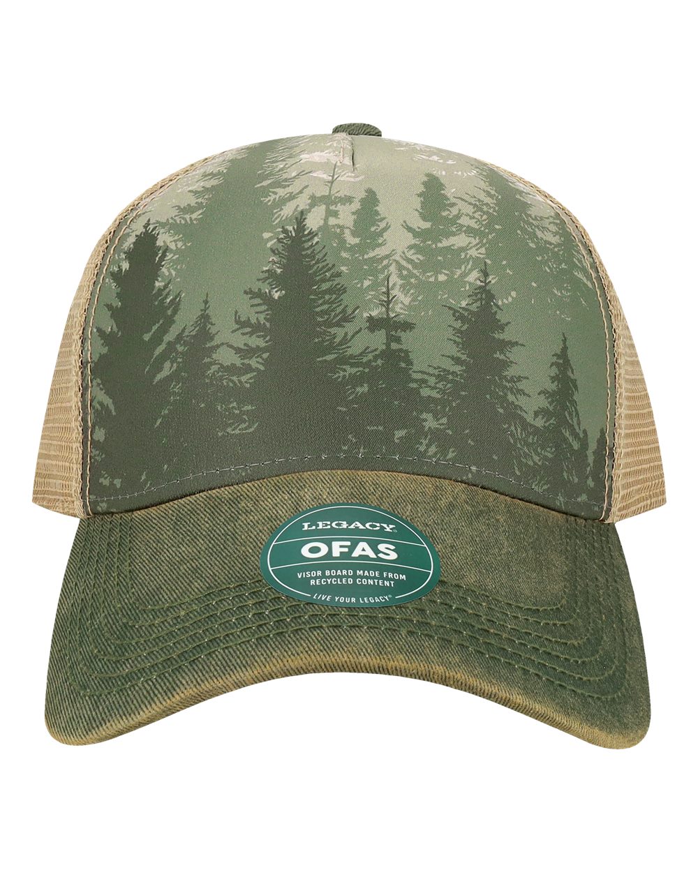 LEGACY-OFAFP-Old Favorite Five-Panel Trucker Cap - Image 11