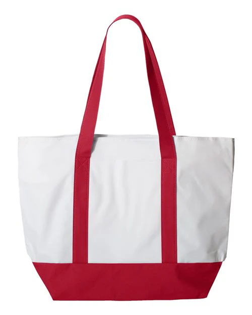 Liberty Bags-7006-Bay View Giant Zippered Tote - Image 2