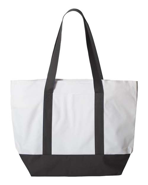 Liberty Bags-7006-Bay View Giant Zippered Tote - Image 3