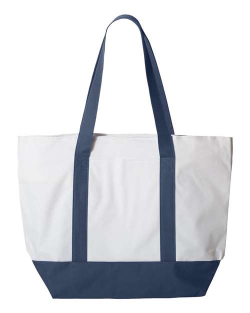 Liberty Bags-7006-Bay View Giant Zippered Tote - Image 5