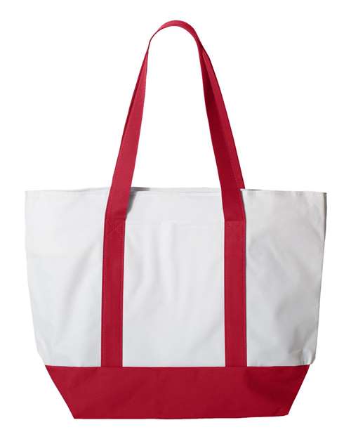 Liberty Bags-7006-Bay View Giant Zippered Tote - Image 6