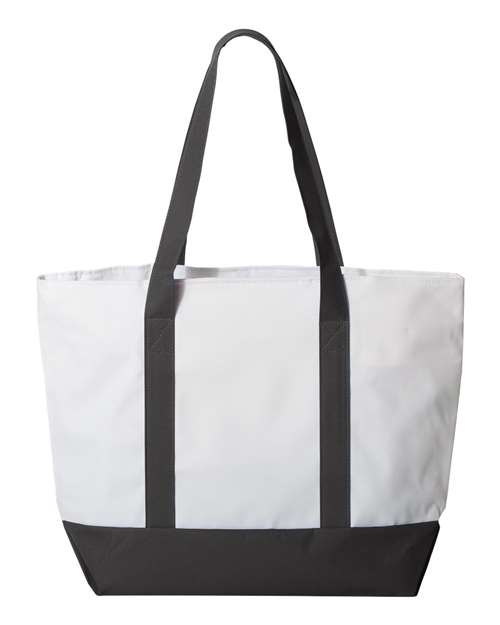 Liberty Bags-7006-Bay View Giant Zippered Tote - Image 9