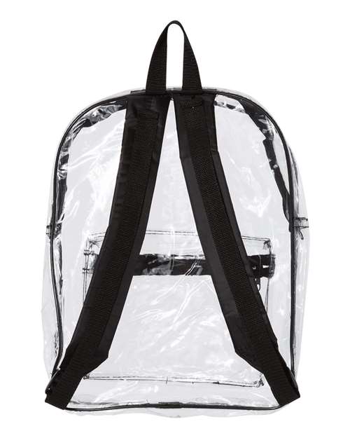 Liberty Bags-7010-Clear PVC Backpack - Image 3