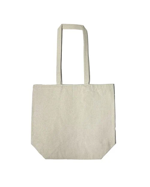 Liberty Bags-8866R-Star of India Midweight Recycled Canvas Tote - Image 2