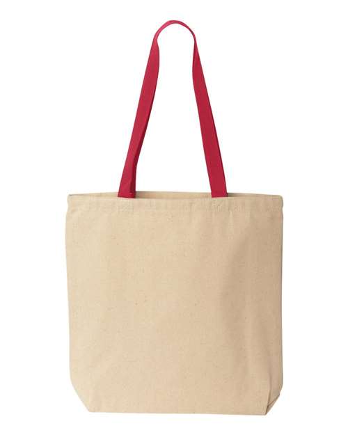 Liberty Bags-8868-Natural Tote with Contrast-Color Handles - Image 10