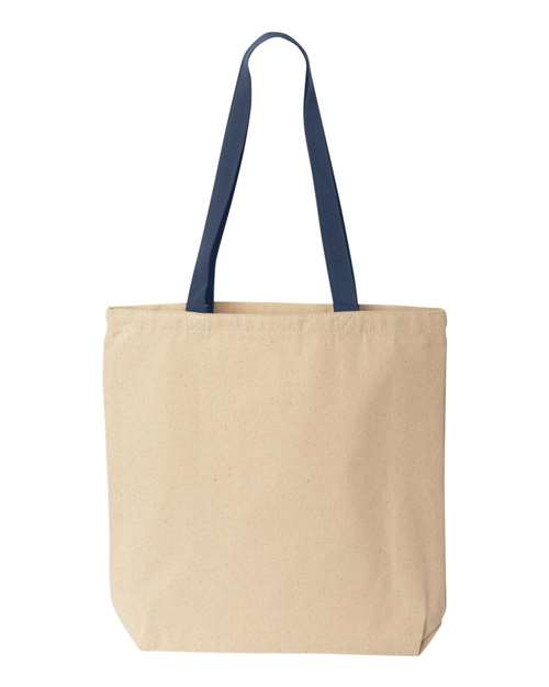 Liberty Bags-8868-Natural Tote with Contrast-Color Handles - Image 4