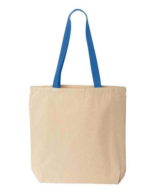 Liberty Bags-8868-Natural Tote with Contrast-Color Handles - Image 6