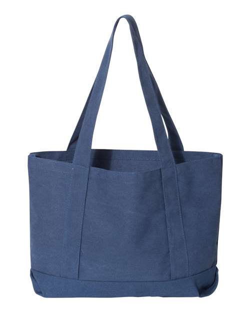 Liberty Bags-8870-Seaside Cotton Pigment Dyed Resort Tote - Image 13