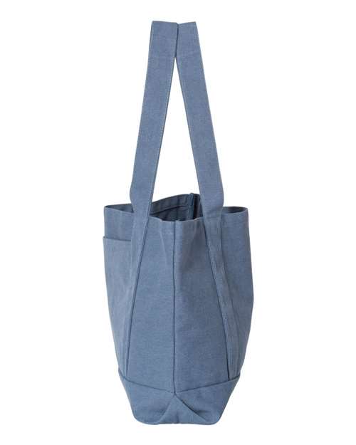 Liberty Bags-8870-Seaside Cotton Pigment Dyed Resort Tote - Image 14