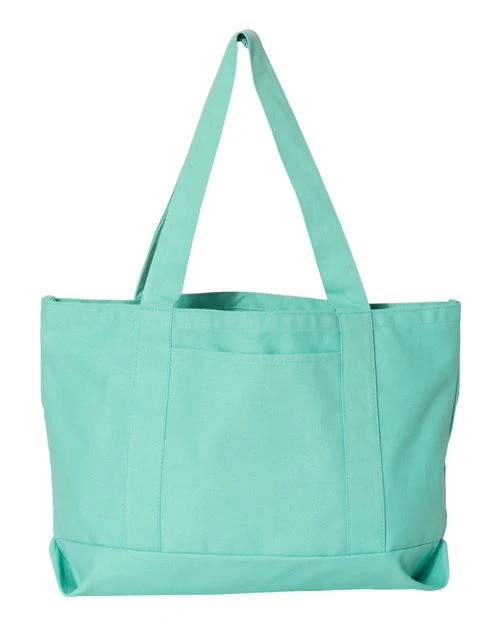 Liberty Bags-8870-Seaside Cotton Pigment Dyed Resort Tote - Image 2