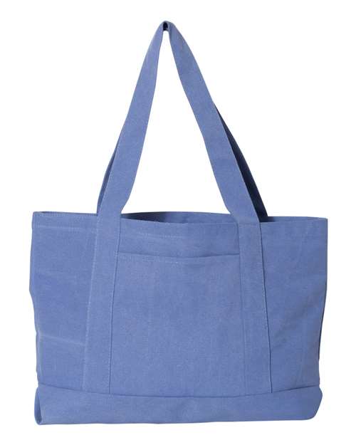 Liberty Bags-8870-Seaside Cotton Pigment Dyed Resort Tote - Image 4