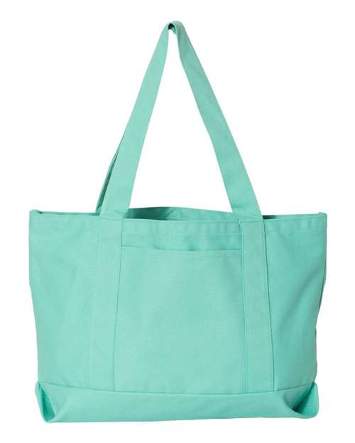 Liberty Bags-8870-Seaside Cotton Pigment Dyed Resort Tote - Image 5