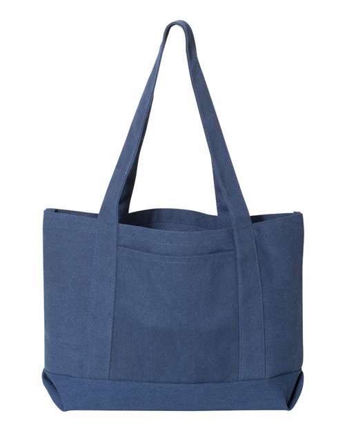 Liberty Bags-8870-Seaside Cotton Pigment Dyed Resort Tote - Image 7