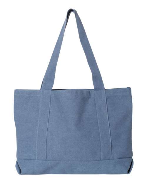 Liberty Bags-8870-Seaside Cotton Pigment Dyed Resort Tote - Image 8