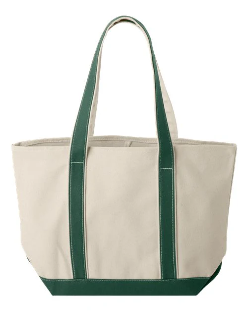 Liberty Bags-8871-Windward Large Cotton Canvas Classic Resort Tote - Image 10