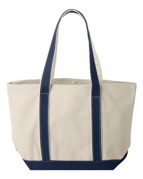Liberty Bags-8871-Windward Large Cotton Canvas Classic Resort Tote - Image 11