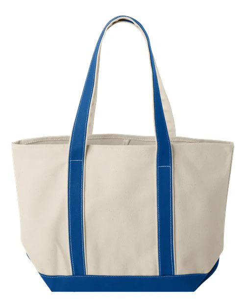 Liberty Bags-8871-Windward Large Cotton Canvas Classic Resort Tote - Image 13