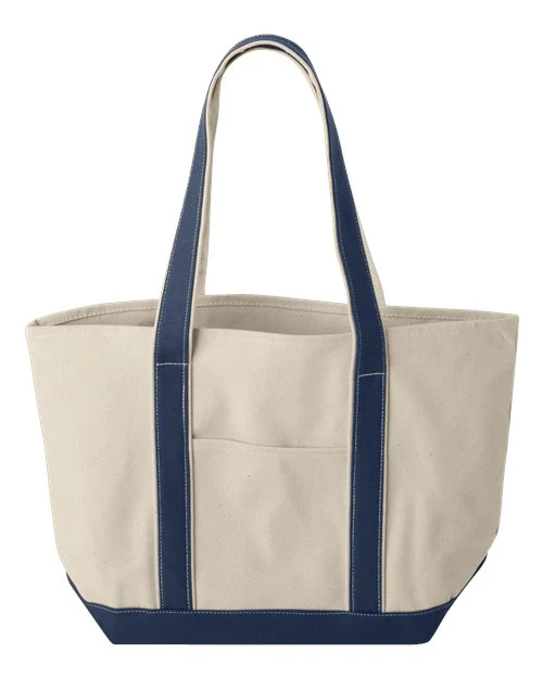Liberty Bags-8871-Windward Large Cotton Canvas Classic Resort Tote - Image 5