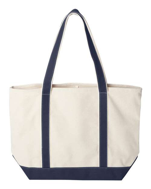 Liberty Bags-8872-Carmel Classic XL Cotton Canvas Resort Tote - Image 11