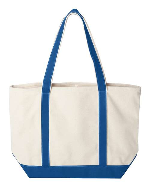 Liberty Bags-8872-Carmel Classic XL Cotton Canvas Resort Tote - Image 13