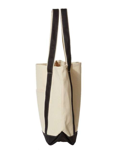 Liberty Bags-8872-Carmel Classic XL Cotton Canvas Resort Tote - Image 15