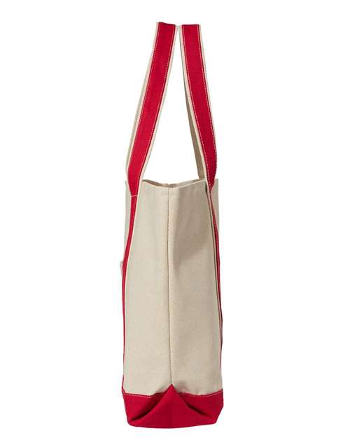 Liberty Bags-8872-Carmel Classic XL Cotton Canvas Resort Tote - Image 18