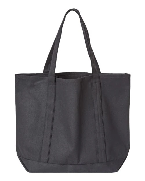 Liberty Bags-8872-Carmel Classic XL Cotton Canvas Resort Tote - Image 8