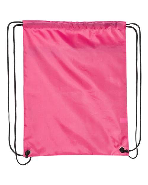 Liberty Bags-8888-Zippered Drawstring Backpack - Image 10