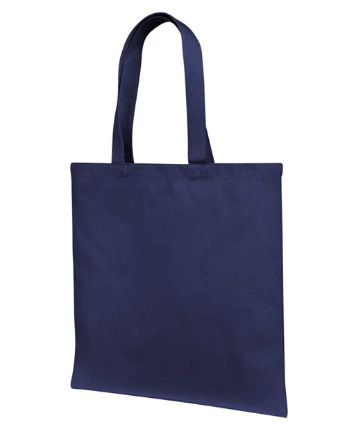 Liberty Bags-LB85113-Cotton Canvas Tote Bag With Self Fabric Handles - Image 2
